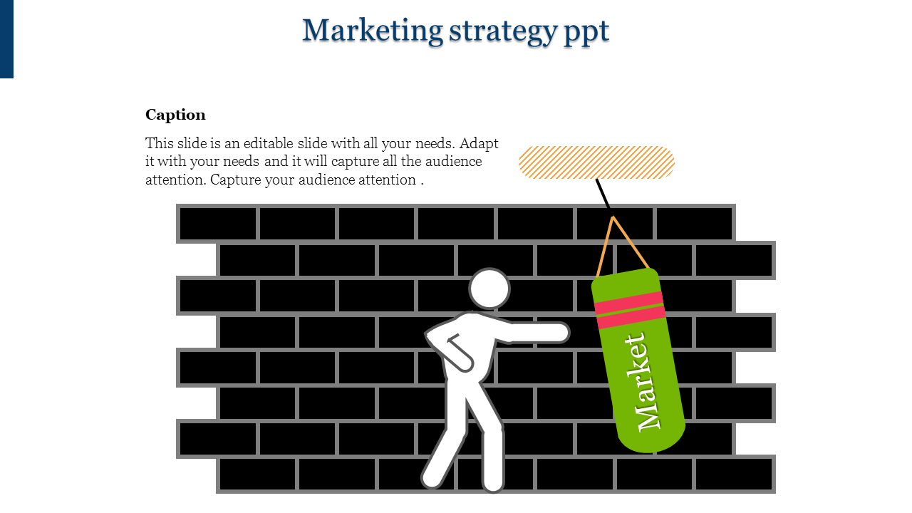 Editable Marketing Strategy PPT Slide Designs-One Node